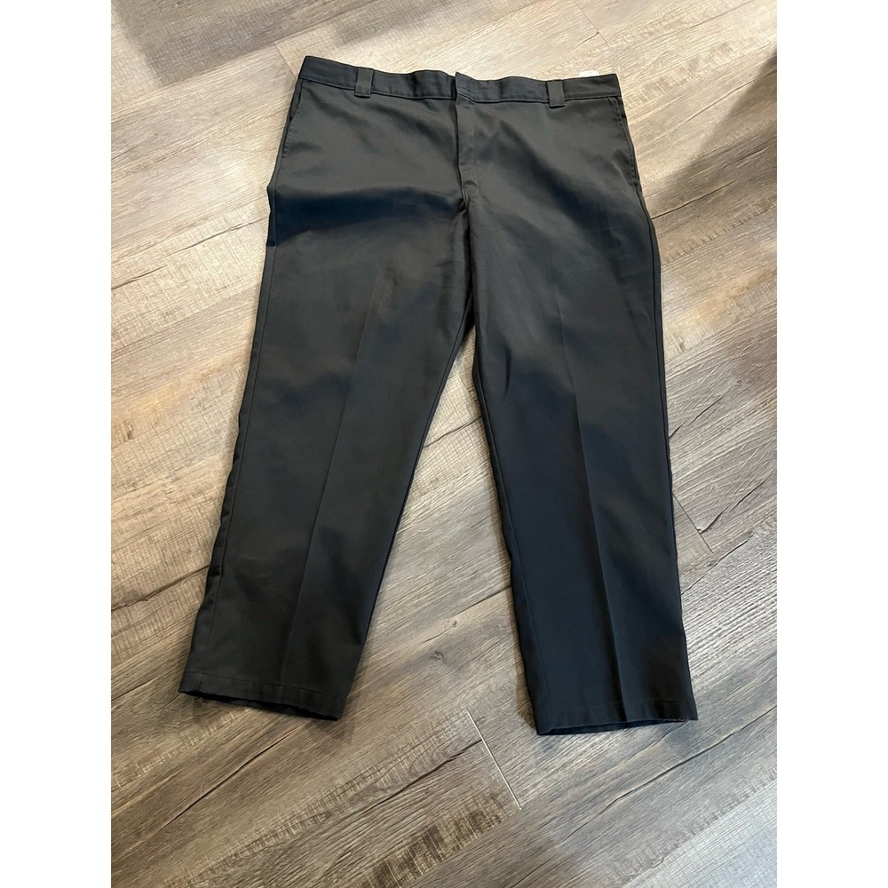 Dickies 874 Flex Original Fit Pants Men's 46x32 Gray Workwear Straight Leg Pant
